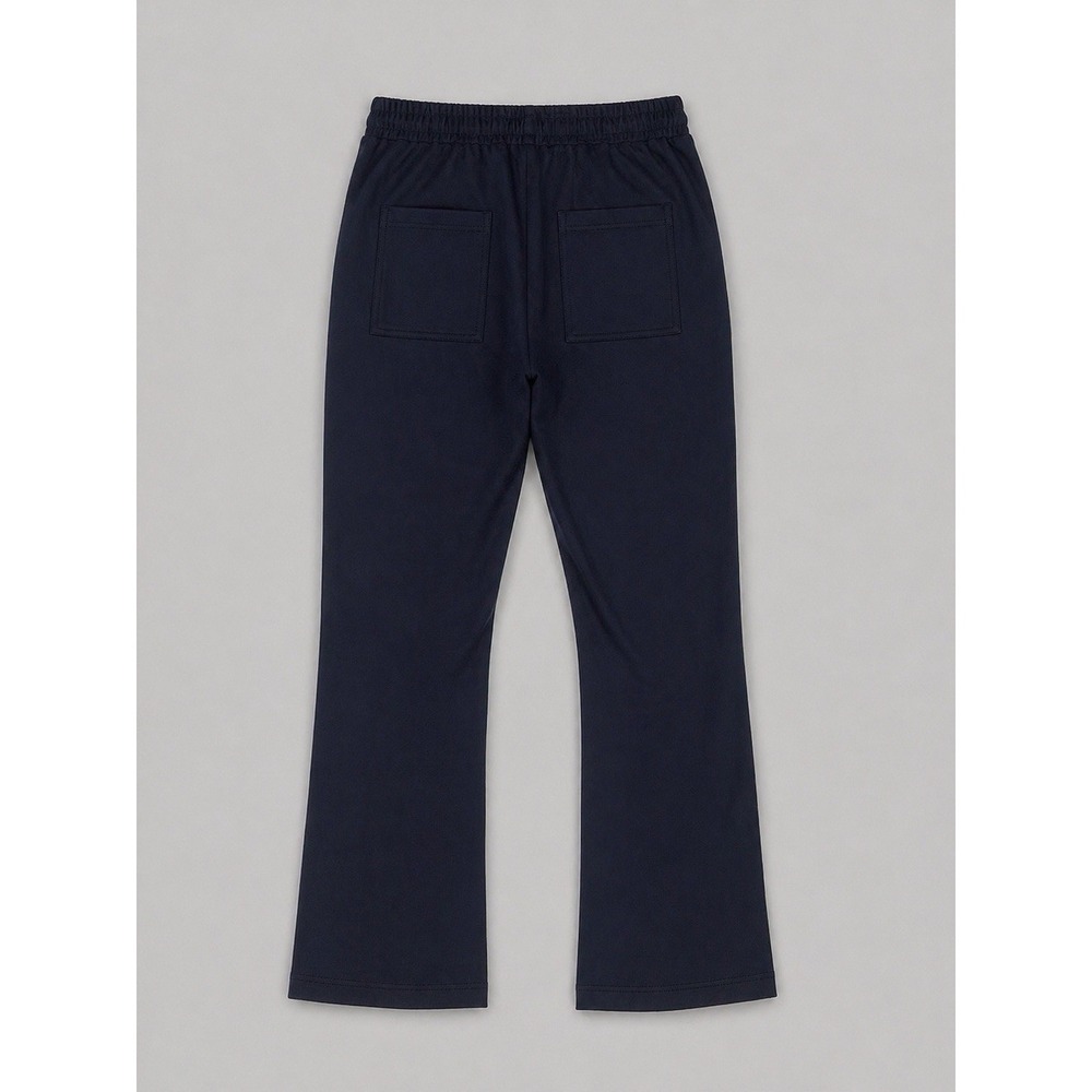 Johnny Was Bee Active Floral Embroidered Jetsetter Pull On Pants Womens S Navy - Picture 4 of 8